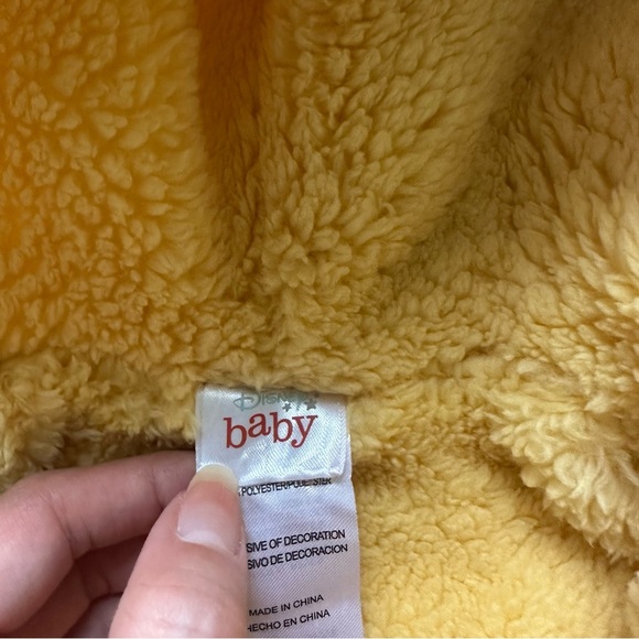 Disney Baby Winnie The Pooh Zip Up Snowsuit New Without Tags Size 3 To 6 Months - Picture 5 of 9